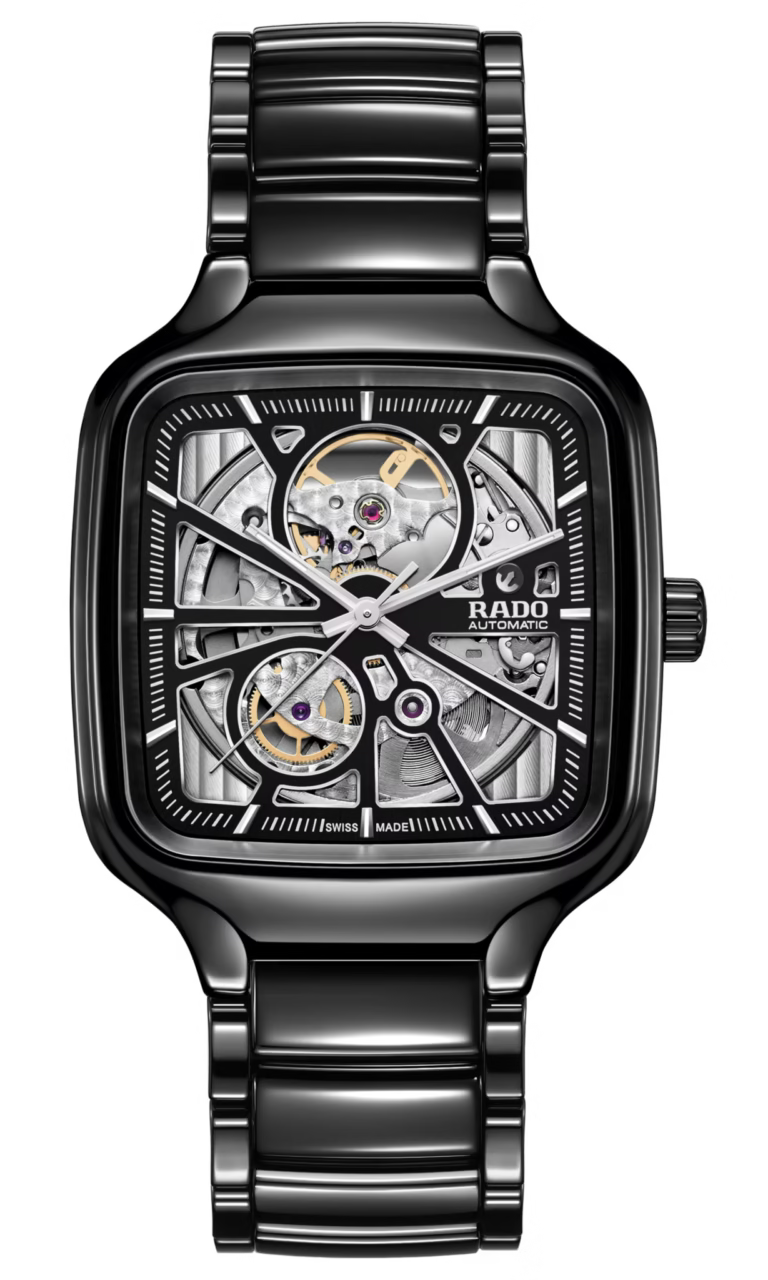 RADO True Square Automatic Open Heart (BLACK)