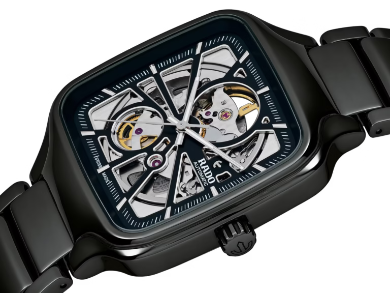 RADO True Square Automatic Open Heart (BLACK)