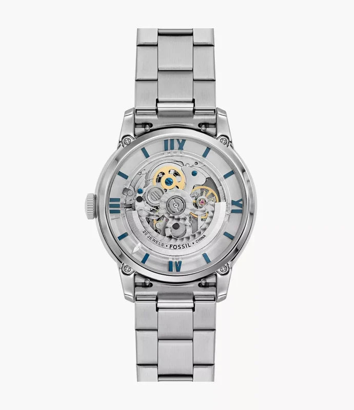 FOSSIL TOWNSMAN AUTOMATIC STAINLESS STEEL
