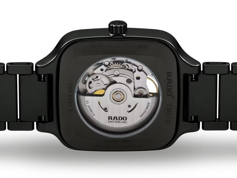 RADO True Square Automatic Open Heart (BLACK)