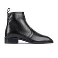 S&B Square-Toe Cuban Chelsea - Black
