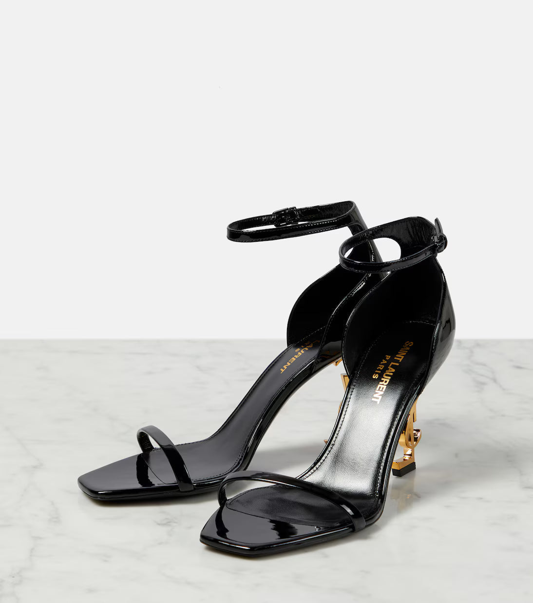 YSL Sandals in patent leather