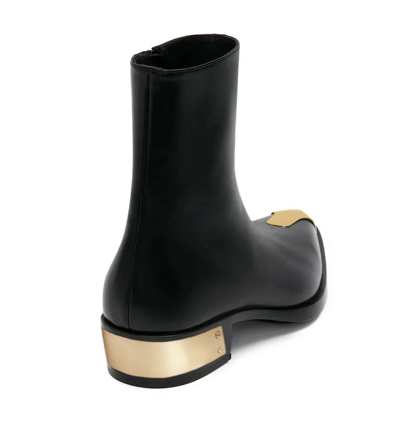 PUNK LEATHER BOOTS EN TOE