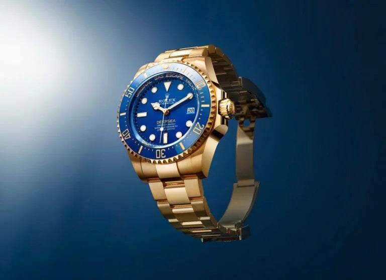 ROLEX DEEPSEA OYSTER PERPETUAL (GOLD BLUE)
