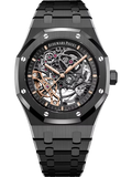 AP – ROYAL OAK DOUBLE BALANCE WHEEL BLACK