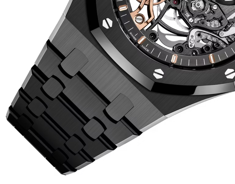 AP – ROYAL OAK DOUBLE BALANCE WHEEL BLACK